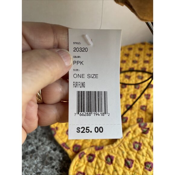 Paper Boy womens Tan cabbie Wool Blend hat with brim & poms new‎ Warm - Picture 5 of 8